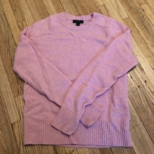 Jcrew light pink wool sweater